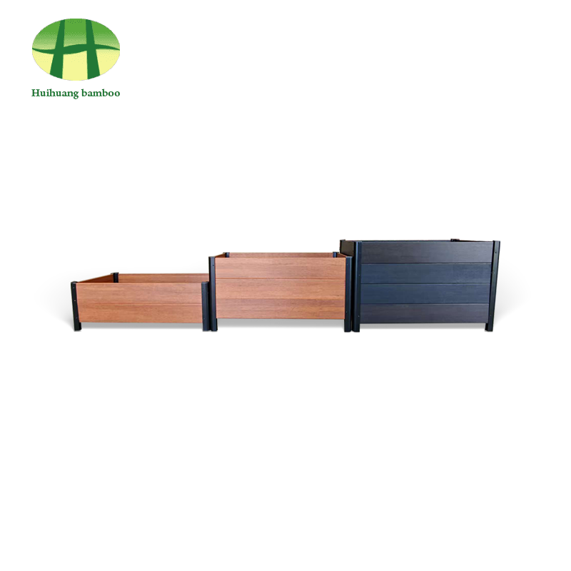 Kompozitna drvena kutija za sadilice od bambusa otporna na vanjske vremenske uvjete Kompozitna drvena kutija za sadilice od bambusa otporna na vanjske vremenske uvjete