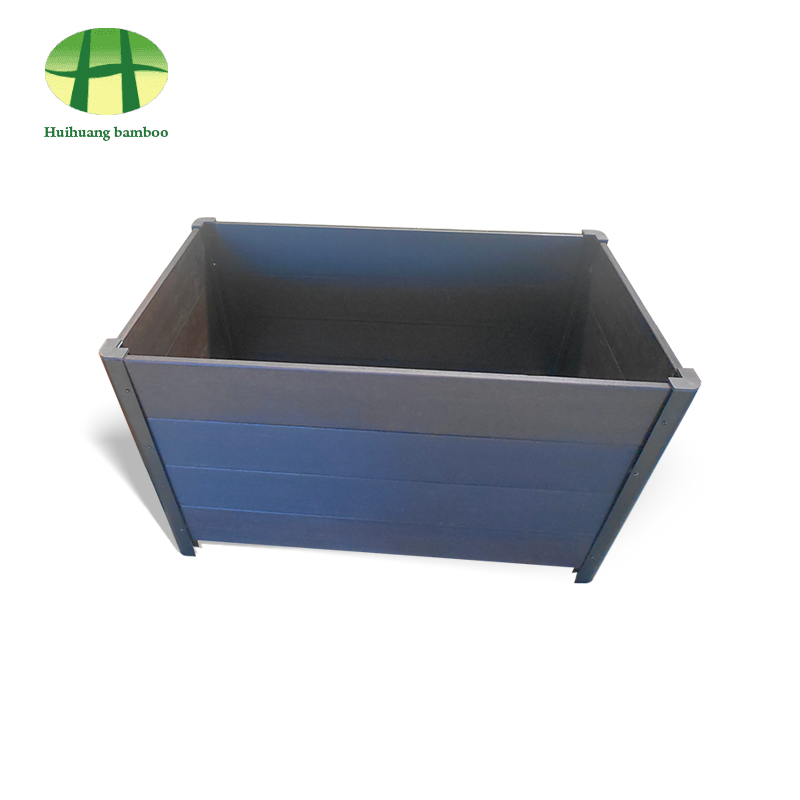 Kompozitna drvena kutija za sadilice od bambusa otporna na vanjske vremenske uvjete Kompozitna drvena kutija za sadilice od bambusa otporna na vanjske vremenske uvjete